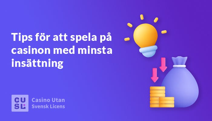 Utländska Casinon med Låg Minimiinsättning - En Guid